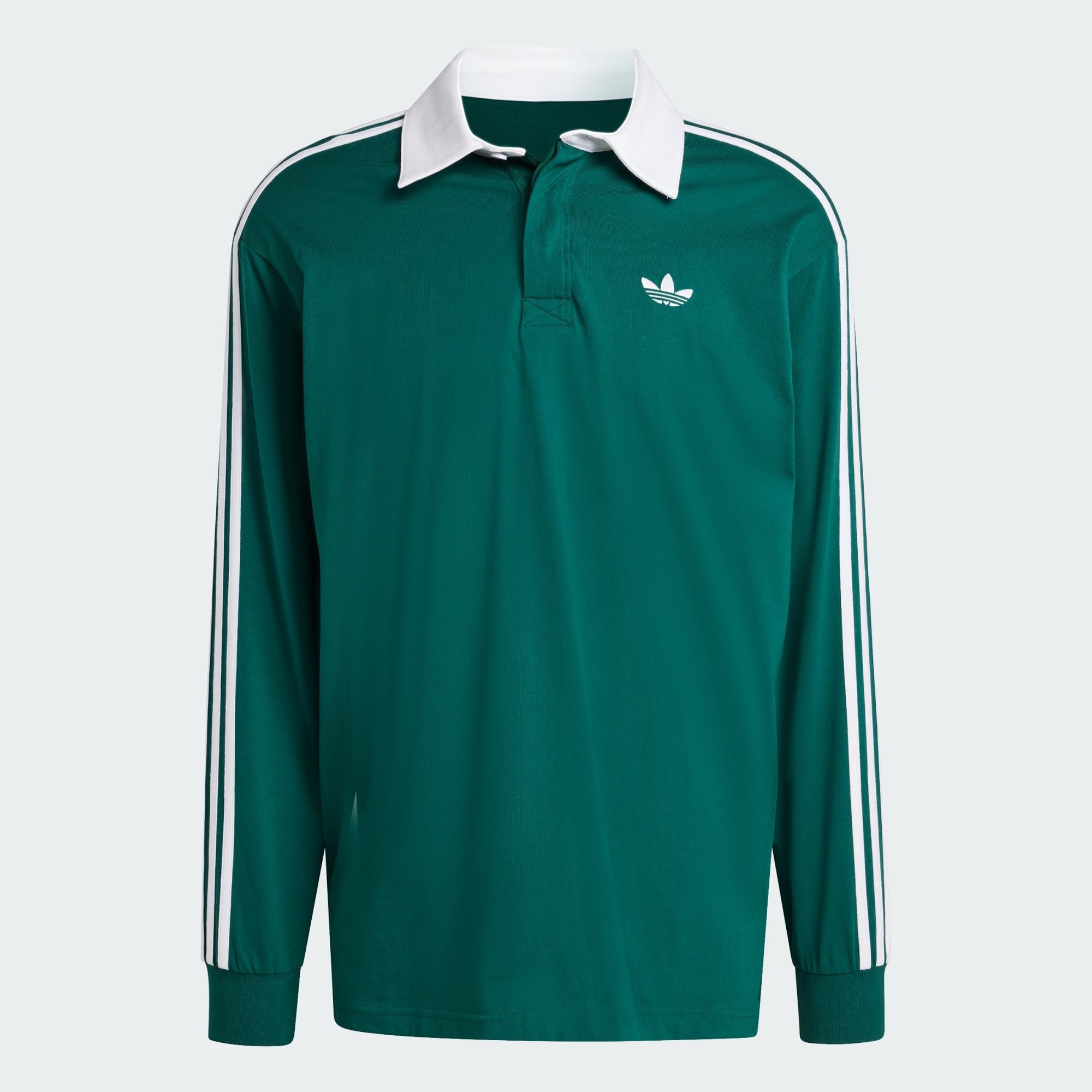 adidas Originals Langarm-Poloshirt 3-STREIFEN RUGBY LONGSLEEVE POLO (1-tlg)