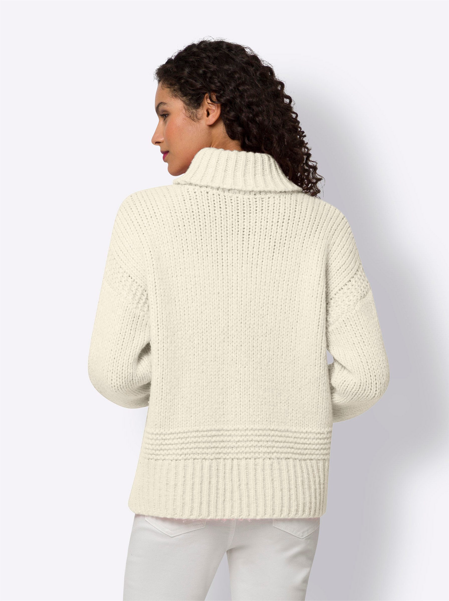 heine Strickpullover Stehkragenpullover . günstig online kaufen
