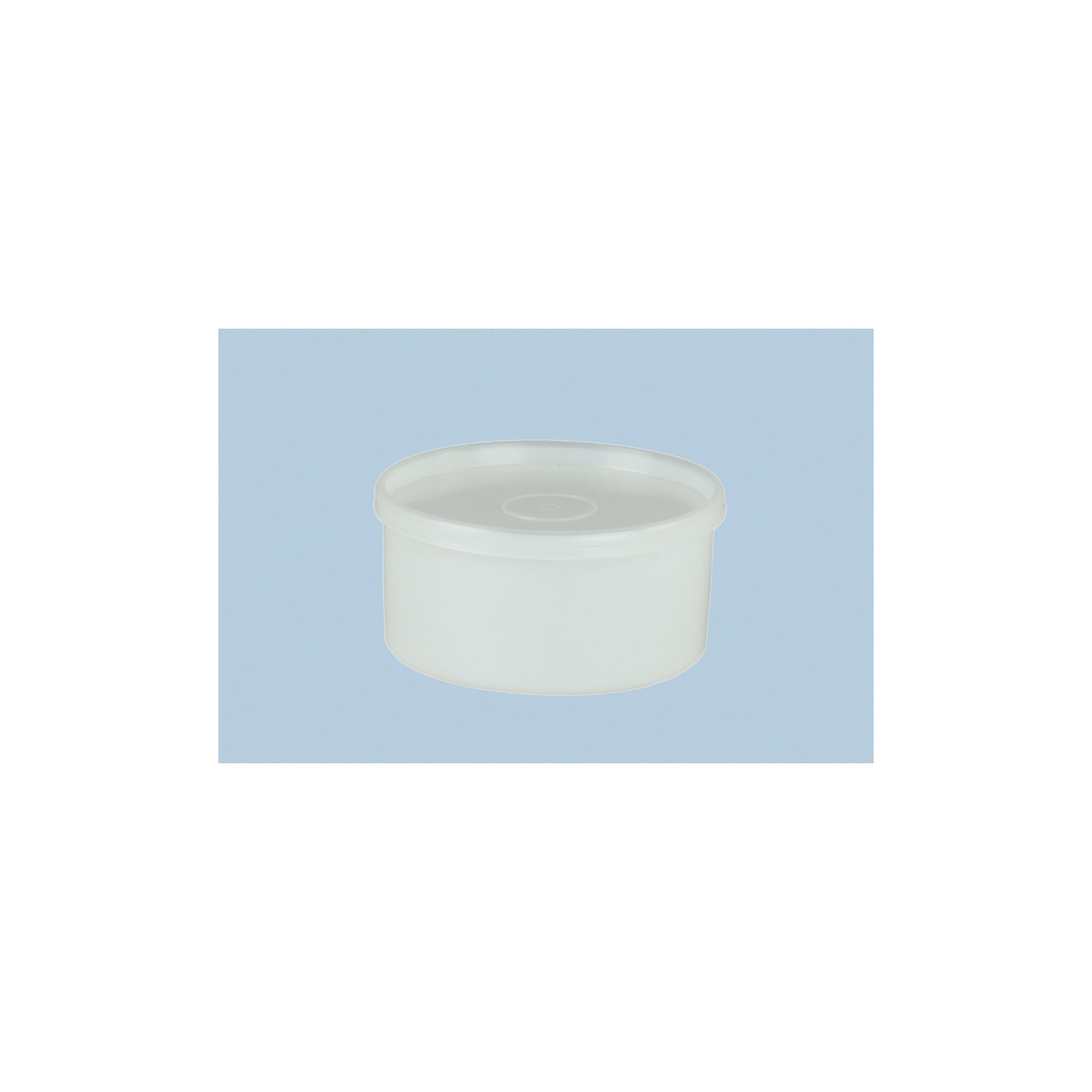 hünersdorff Aufbewahrungsbox Hünersdorff Dose mit Stülpdeckel 400 ml, rund natur, 114x55 mm