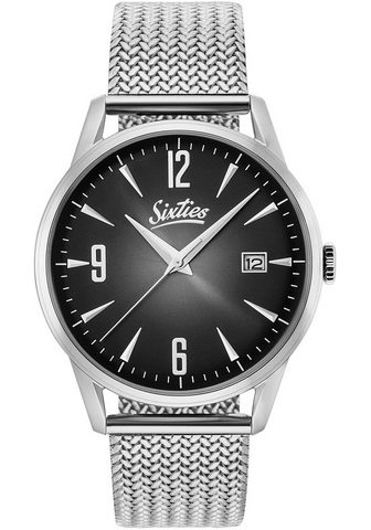 SIXTIES Часы »Sunrise Silver Black SIX50...