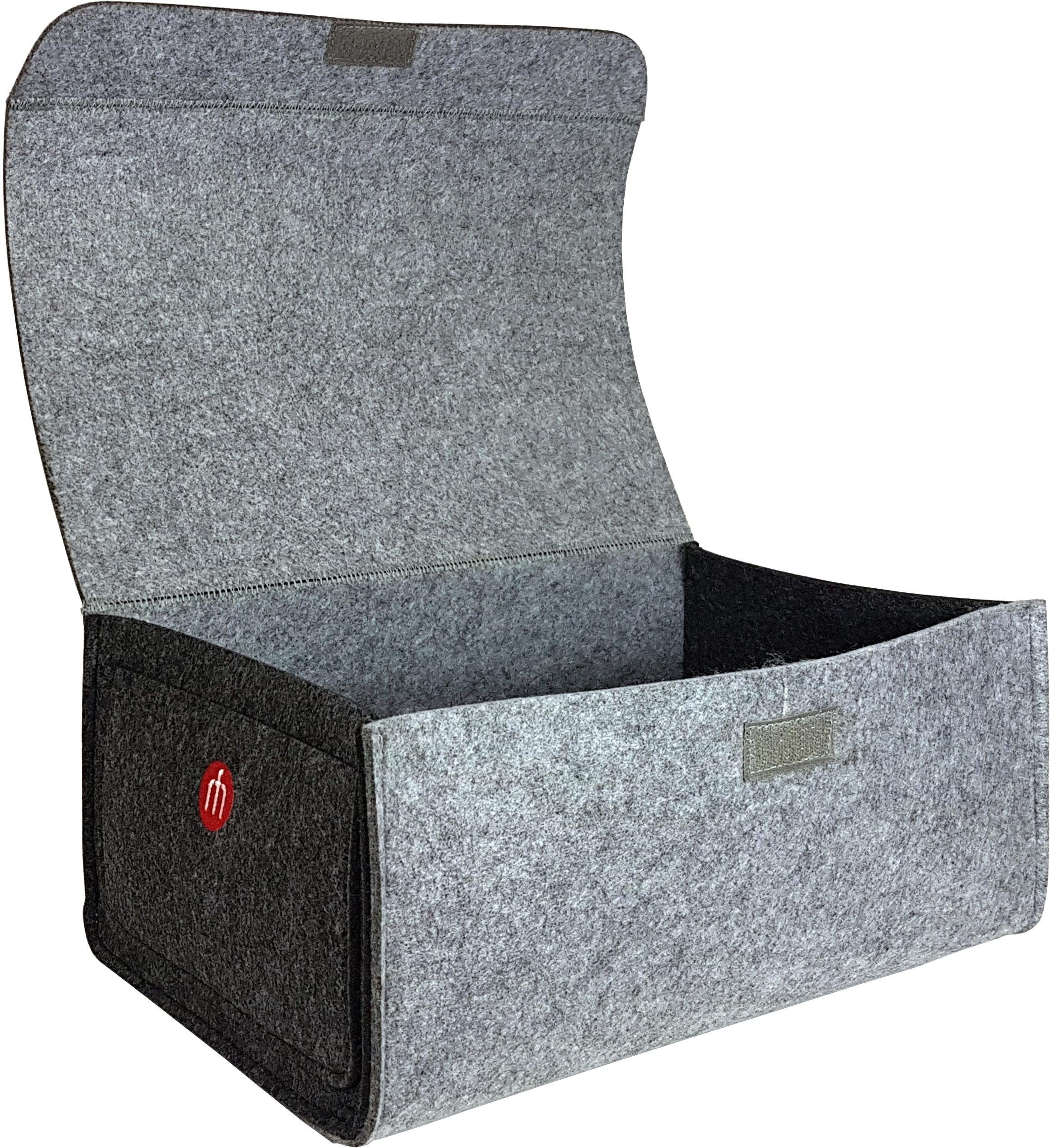 Franz Müller Flechtwaren Aufbewahrungsbox »Filzwerk« (1 Stück), mit