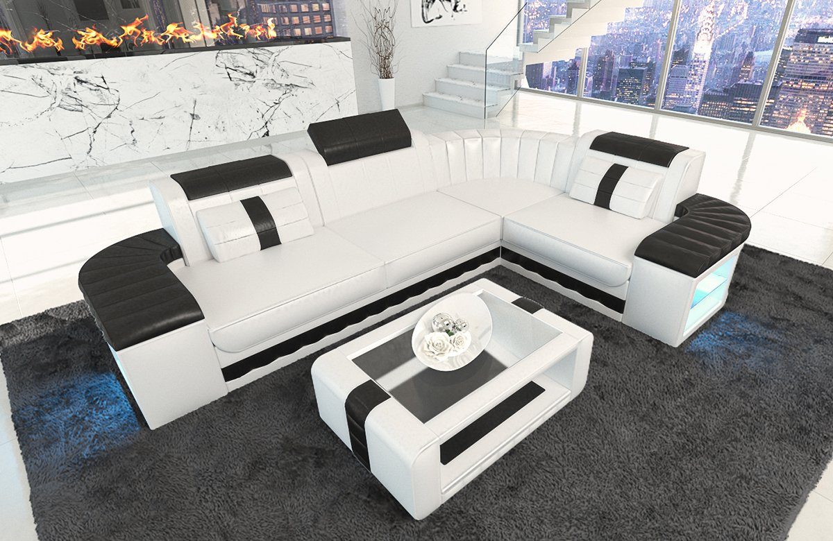 Sofa Dreams Ecksofa »Bergamo«, L Form, Modernes Design ...