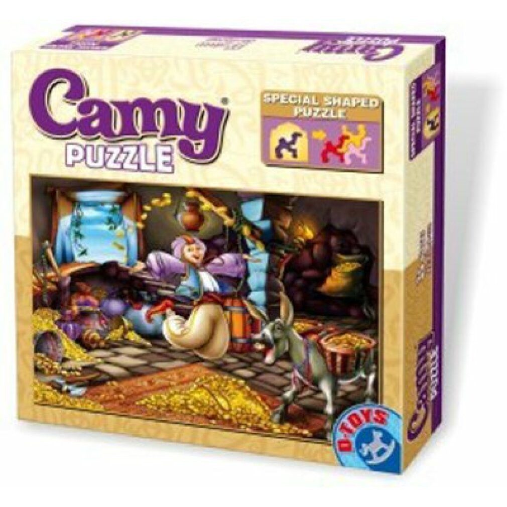 D-TOYS Puzzle Puzzle-Schatz 35 Teile, Puzzleteile