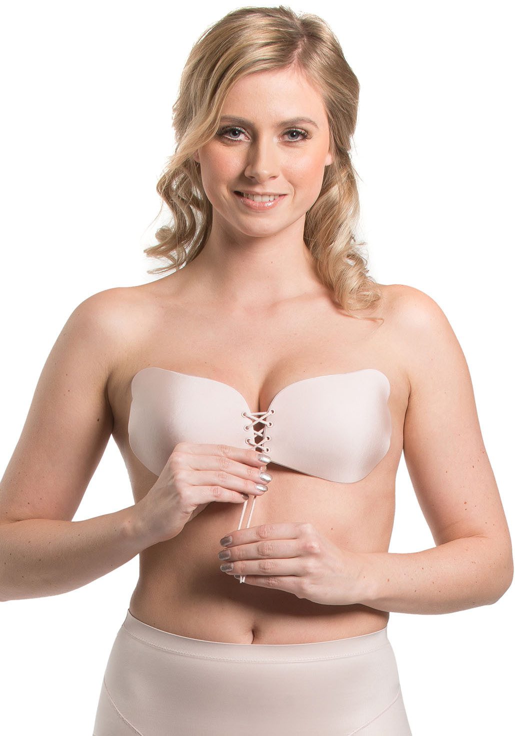 MAGIC Bodyfashion Klebe-BH Va-Va-Voom Bra vorn mit Schnürung