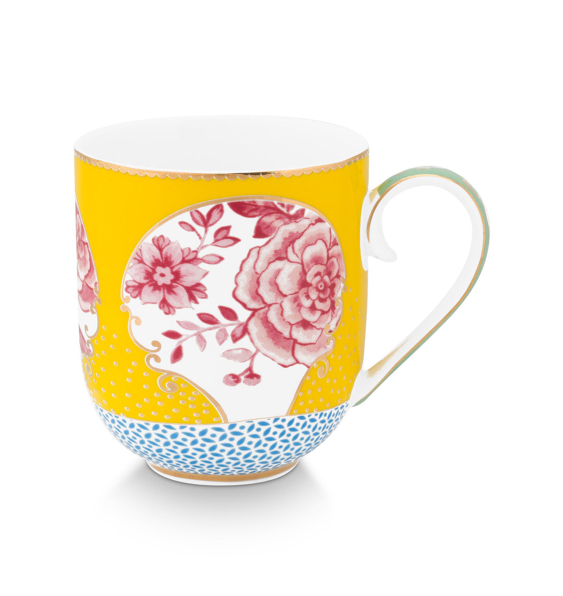 PiP Studio Geschirr Pip Studio Tasse gross Royal, gelb günstig online kaufen