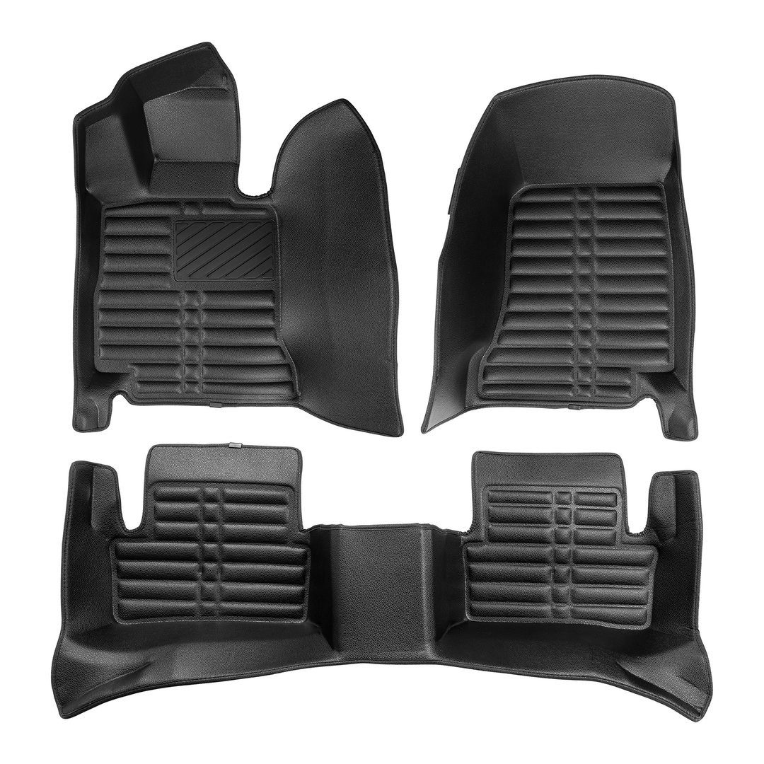 fussmattenprofi.com Auto-Fußmatte 5D Premium Auto Fussmatten für Mercedes E Klasse (W213/S213) 2016-2023 (1 St), für Mercedes Mercedes E Klasse