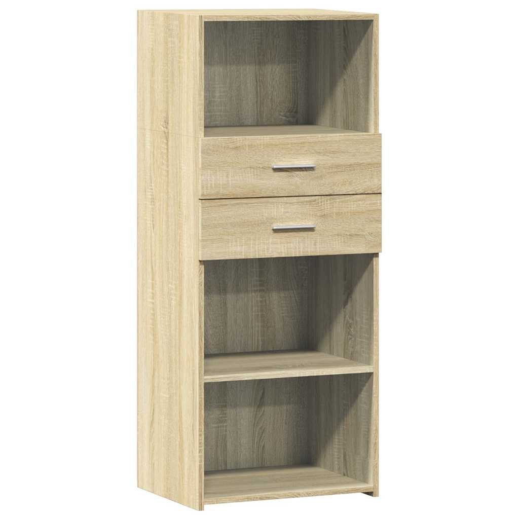 vidaXL Highboard Highboard Sonoma-Eiche 50x42,5x124 cm günstig online kaufen