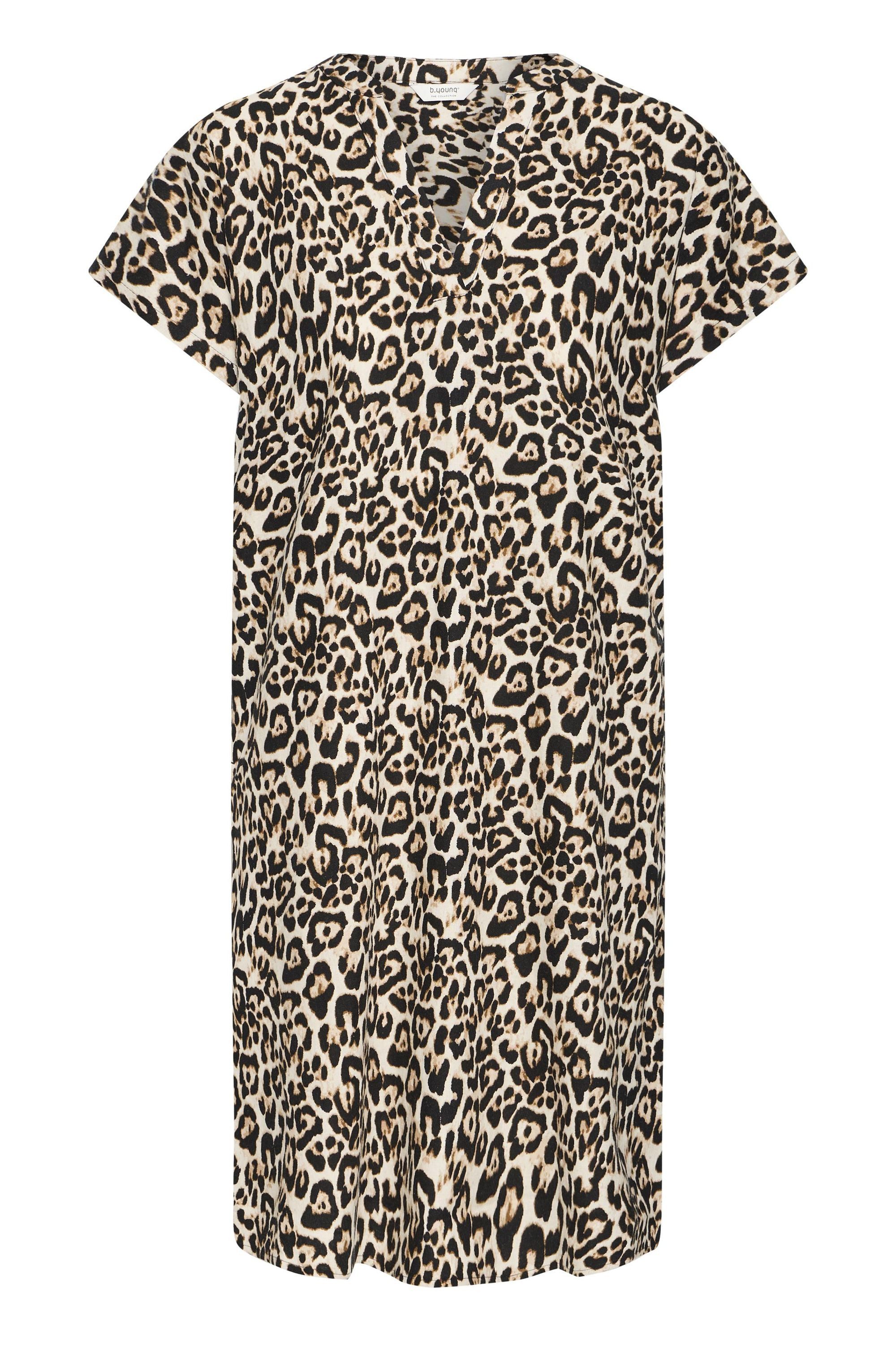 b.young Sommerkleid BYFALAKKA Kleid aus Leinenmix günstig online kaufen