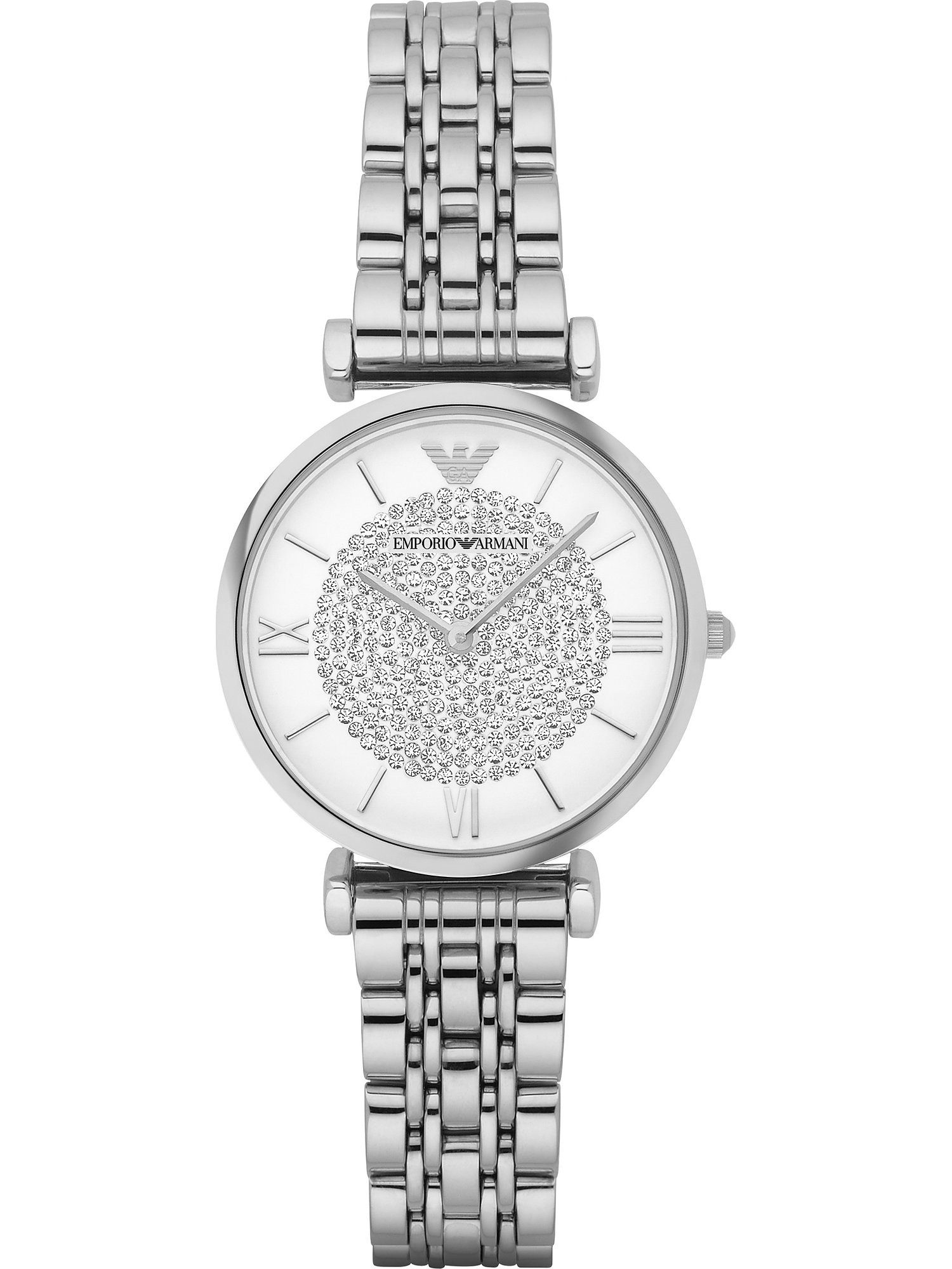 Emporio Armani Quarzuhr Emporio Armani Damen-Uhren Analog Quarz günstig online kaufen