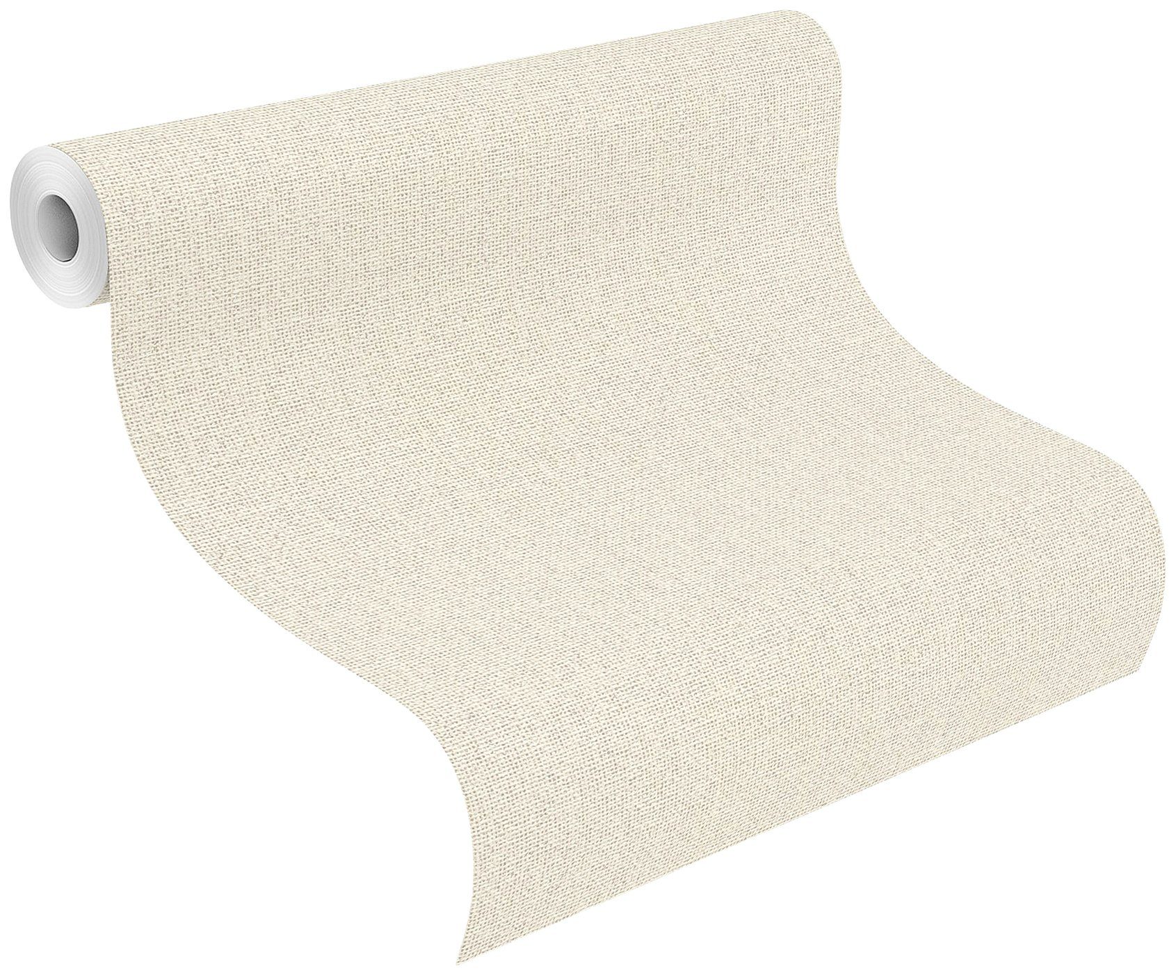 Rasch Vliestapete Tapetenwechsel II, einfarbig, (1 St), Unitapete mit Struktur