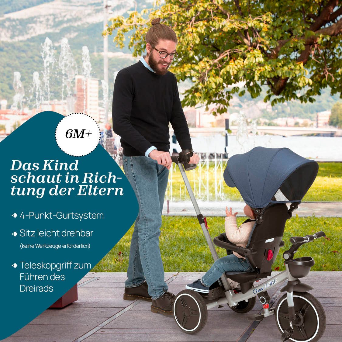 Chicco Dreirad TOY Trike 4 in 1 – Bild 4 von 5