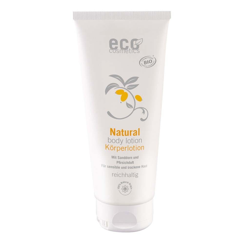 Eco Cosmetics Körperlotion Sanddorn Pfirsich - Bodylotion 200ml