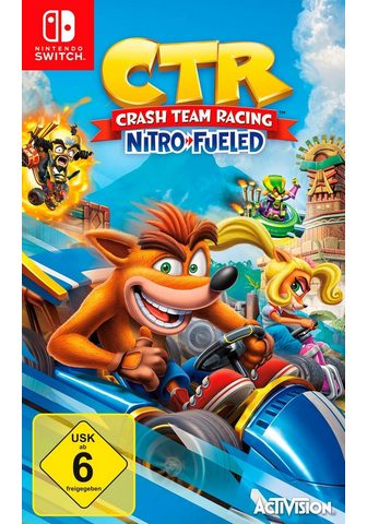 ACTIVISION CTR Crash Team гонки Nitro Fueled Nint...