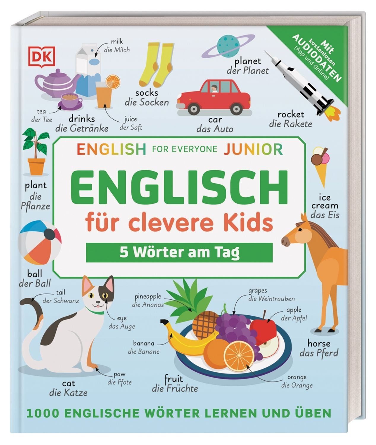 Englisch für clevere Kids - 5 Wörter am Tag / diverse