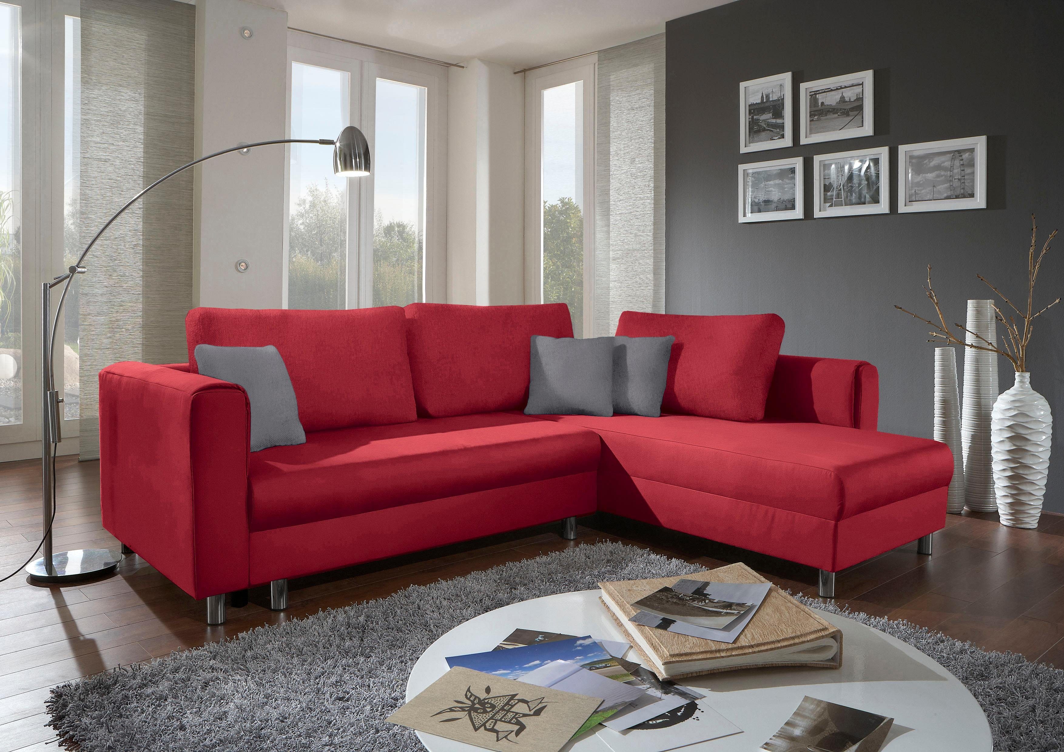 Sofa In Rot Online Kaufen Otto