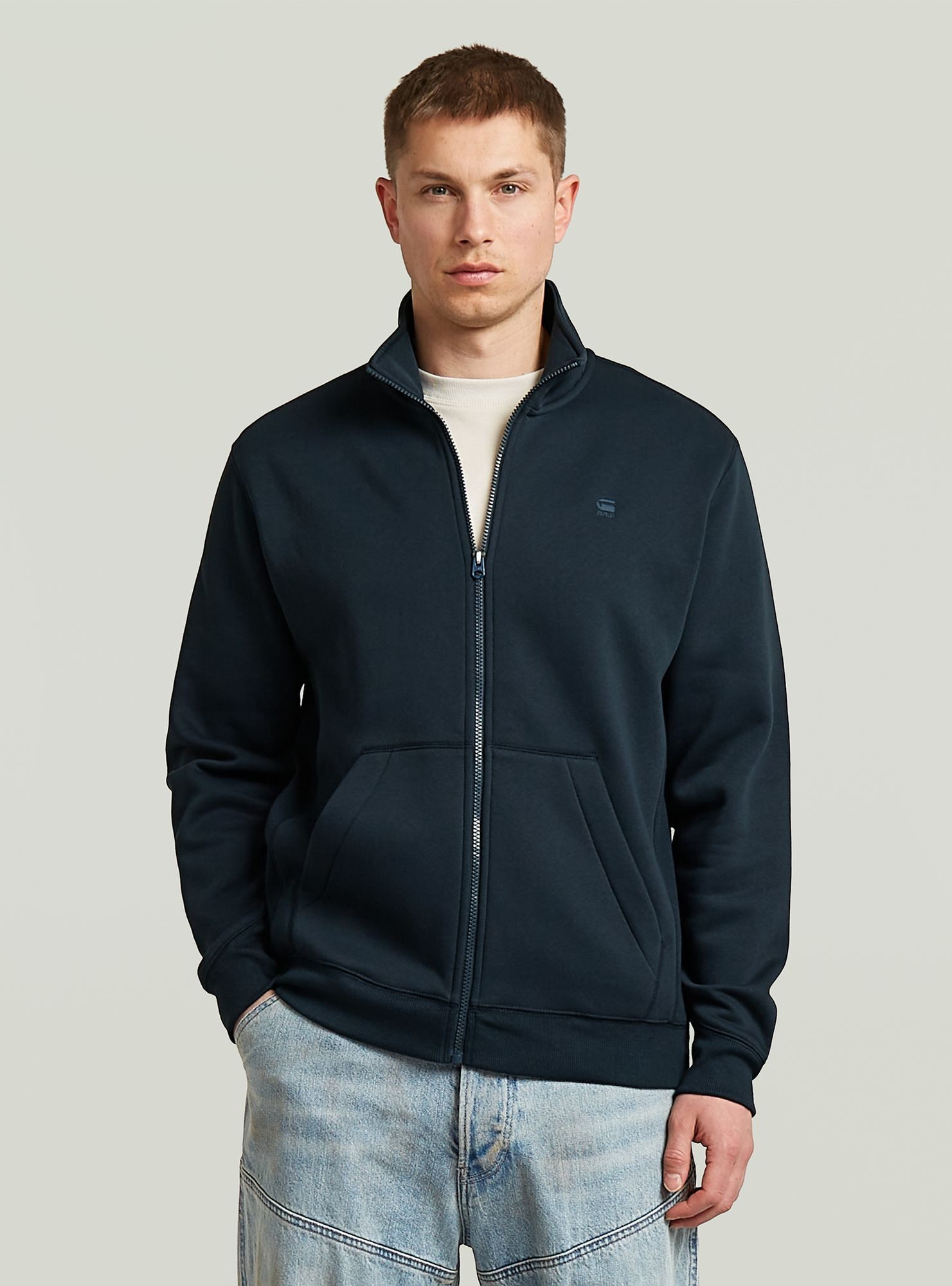 G-STAR Longpullover Premium Core Track Jacket Sweater günstig online kaufen