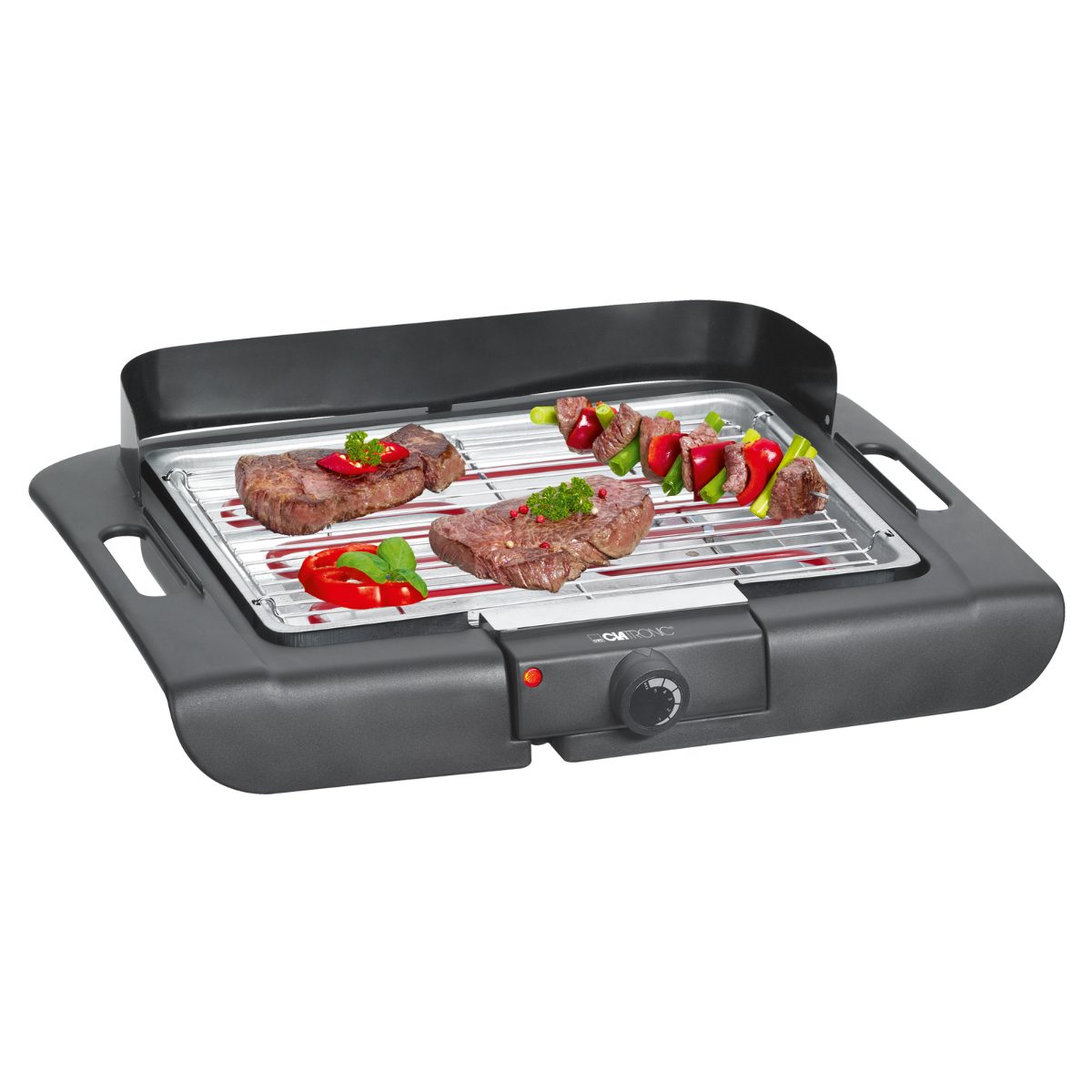 CLATRONIC Tischgrill BQ 3507, BarbecueTischgrill, IndoorOutdoor BBQ