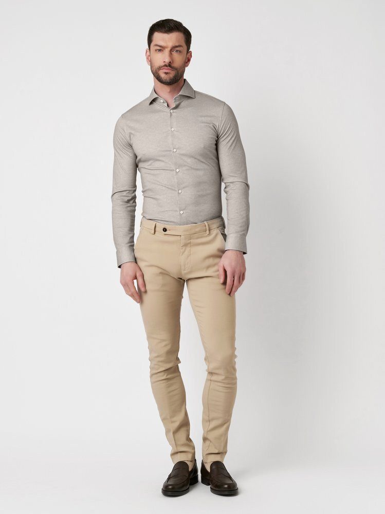 DESOTO Businesshemd Luxury Hai aus Jersey mit Hai Kragen günstig online kaufen