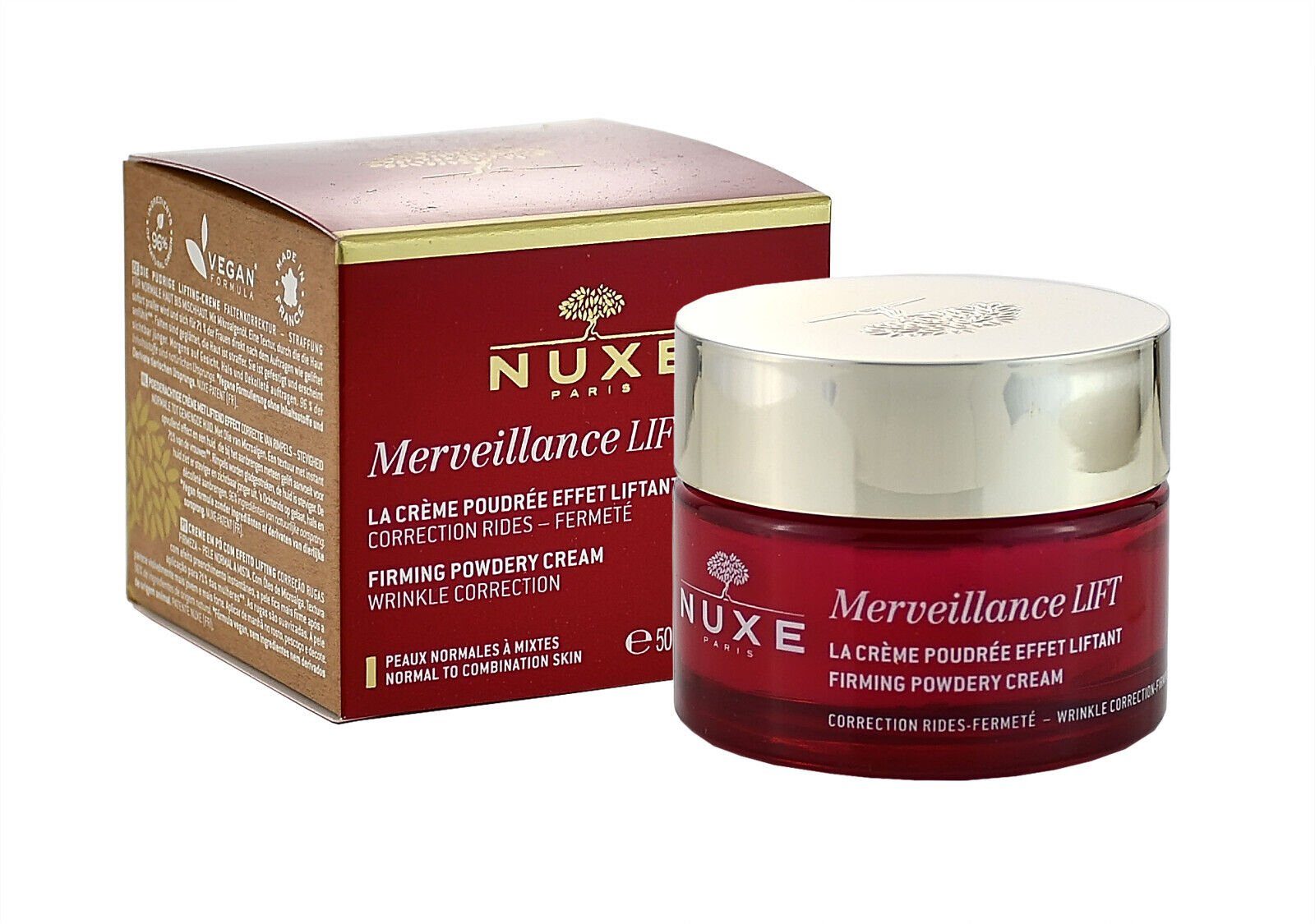 Nuxe Gesichtspflege NUXE MERVEILLANCE LIFT POWDERY DAY CREAM 50ML