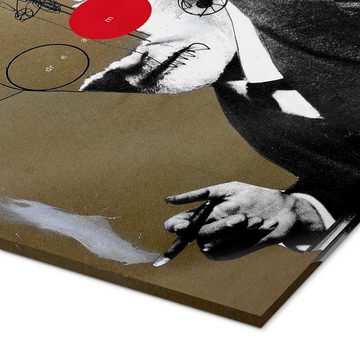 Posterlounge Acrylglasbild Loui Jover, Freud'sche Gedanken, Illustration