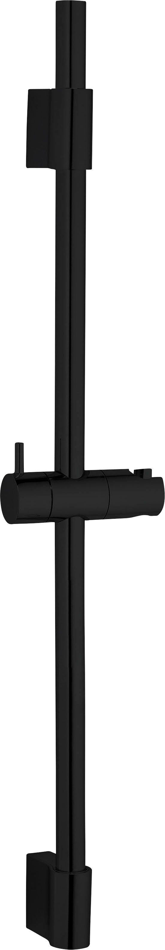 WENKO Duschstange Classic, Schwarz, Hergestellt aus hochwertigem ...