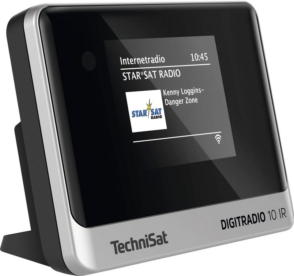 TechniSat DIGITRADIO 10 IR Internet-Radio (Digitalradio (DAB),  Internetradio, UKW mit RDS), Bluetooth-Audiostreaming (Empfang)/ Spotify  Connect / Steuerung per App