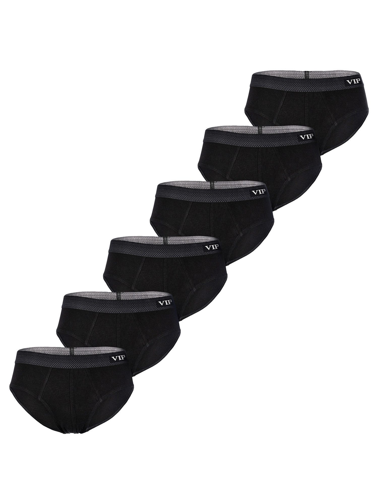 Slip Premium Jersey Stretch - 6er Set - klassische Unterhosen