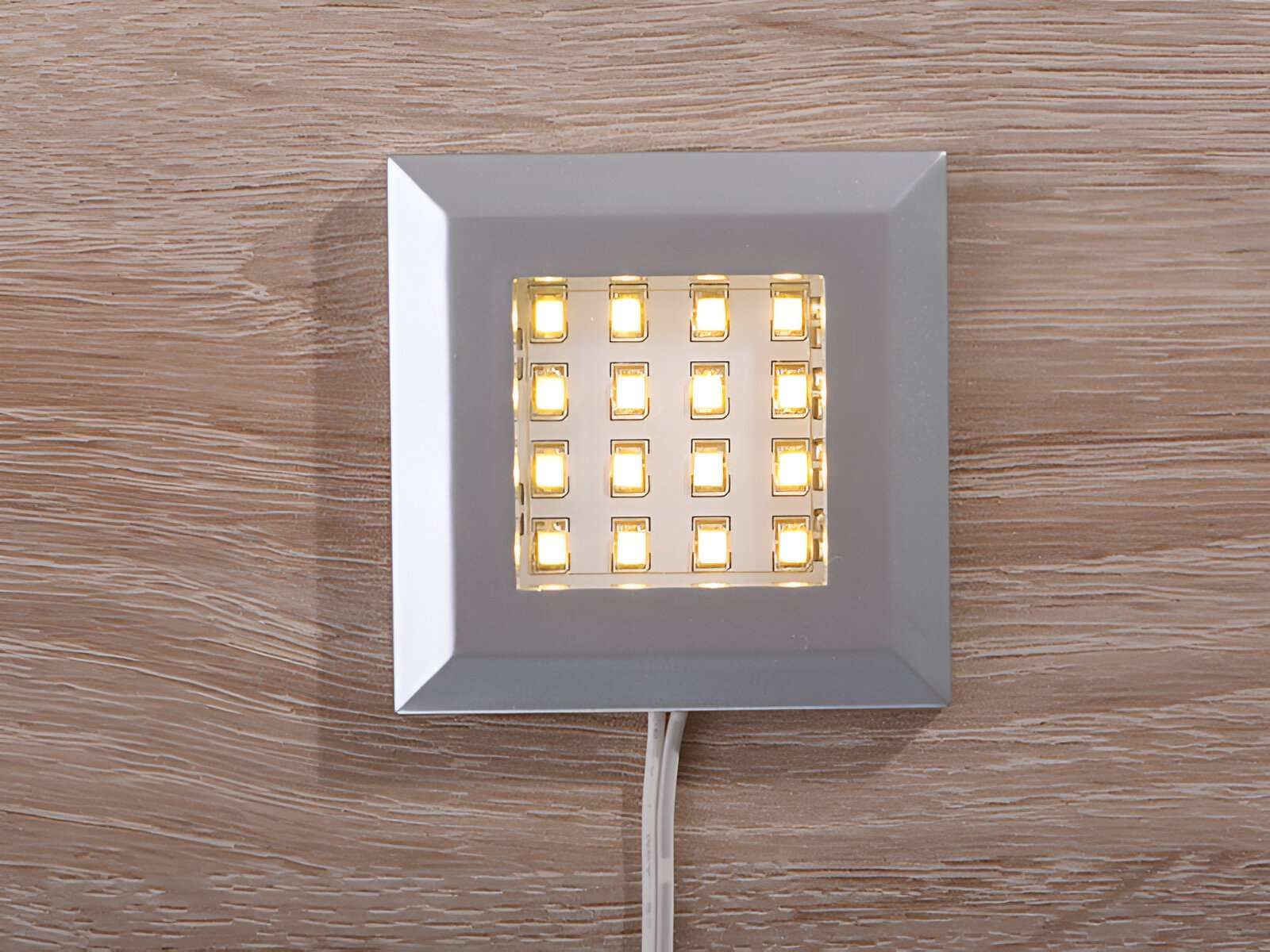 Home affaire LED Schrankinnenraumbeleuchtung Spot light, Strahler Set, Unterbauleuchte, Dekolicht, LED fest integriert, Warmweiß, LED fest integriert, Warmweiß, LED Licht, LED light, Netzteil