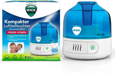 WICK Luftbefeuchter WUL505, 0,5 l Wassertank, kompakter Luftbefeuchter