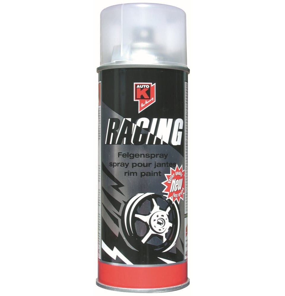 Auto-K Sprühlack Auto-K Racing Felgenspray Klarlack 400ml