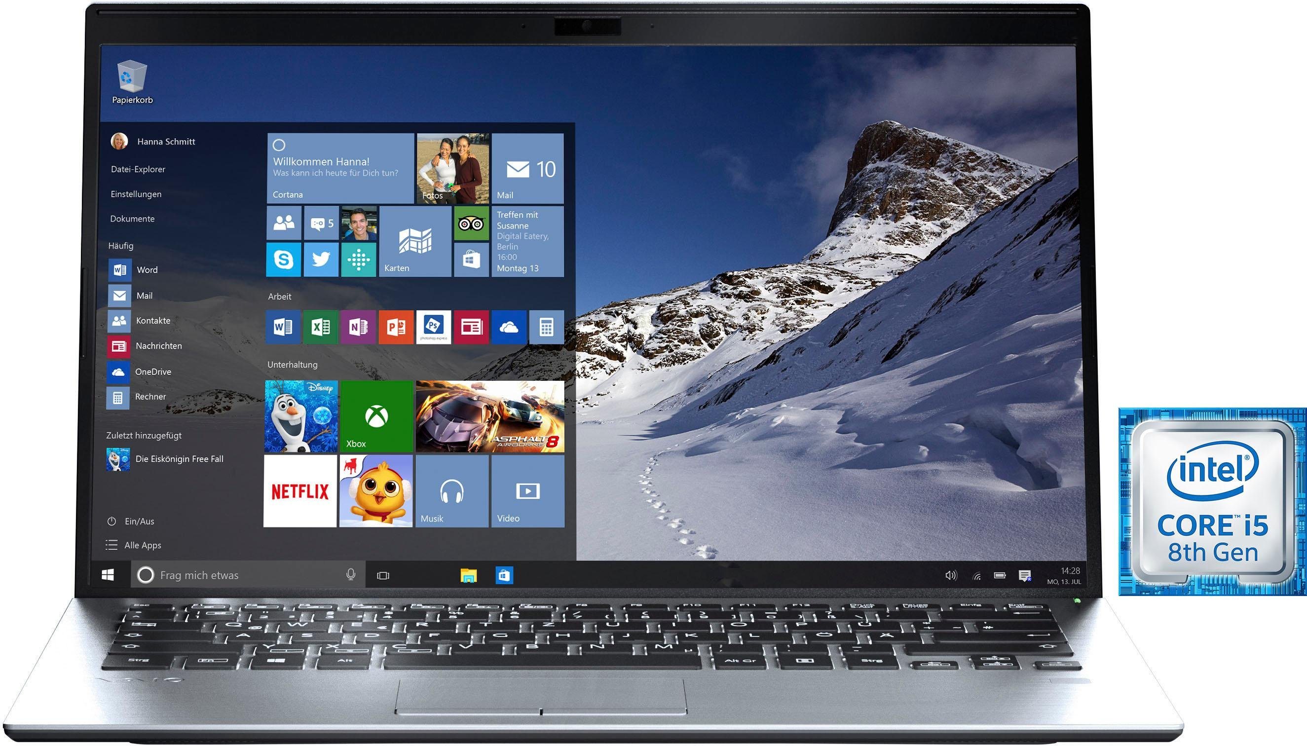 SX14 Notebook (35,56 cm/14 Zoll, Intel Core i5, 256 GB SSD, Windows 10 Professional, Anti-Glare Full HD IPS Display, Carbon Chassis, TPM 2.0, SX14 Notebook (35,56 cm/14 Zoll, Intel Core i5, 256 GB SSD, Windows 10 Professional, Anti-Glare Full HD IPS Display, Carbon Chassis, TPM 2.0,