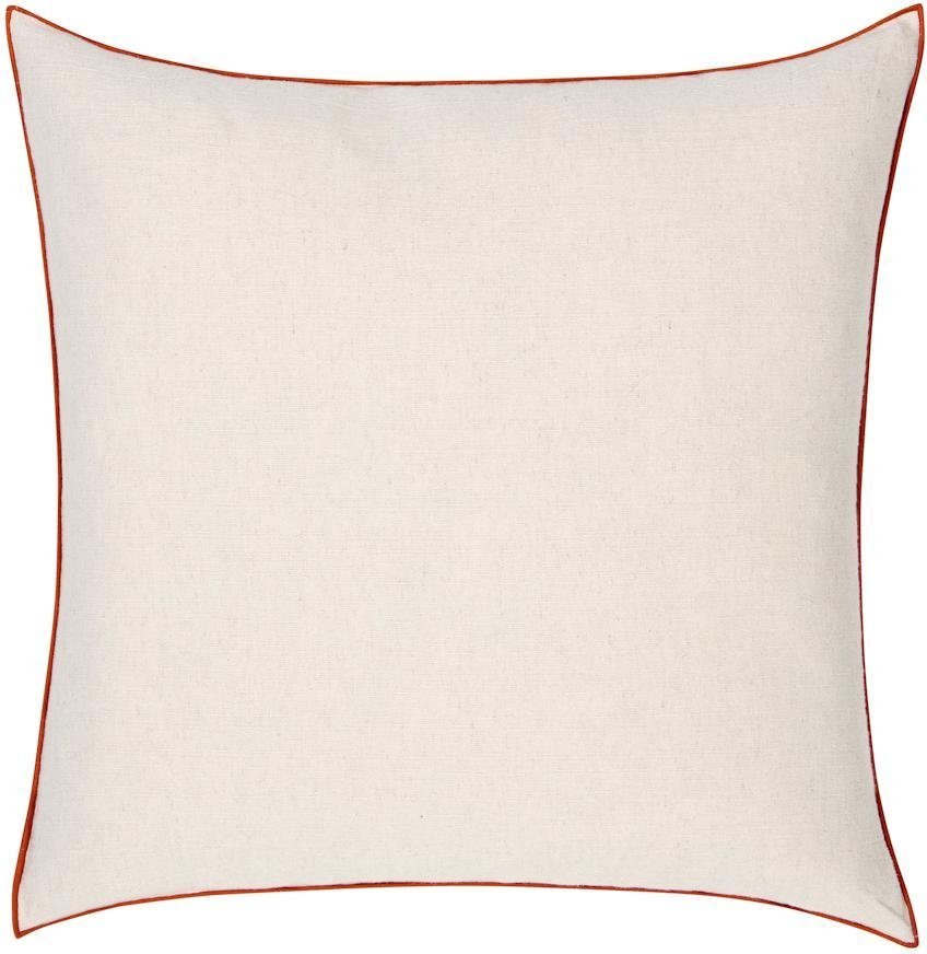 Kissenhülle »Cushion«, BIEDERLACK (1 Stück), mit Leinen und farbiger Paspel-HomeTrends