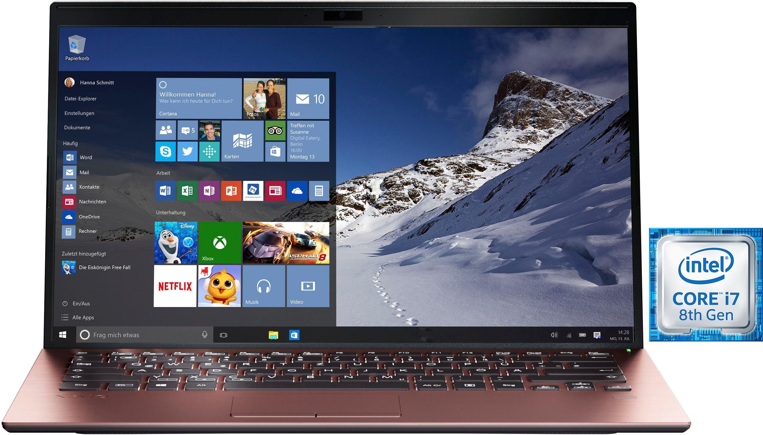SX14 Notebook (35,56 cm/14 Zoll, Intel Core i7, 512 GB SSD, Windows 10 Professional, Anti-Glare Full HD IPS Display, Carbon Chassis, TPM 2.0, SX14 Notebook (35,56 cm/14 Zoll, Intel Core i7, 512 GB SSD, Windows 10 Professional, Anti-Glare Full HD IPS Display, Carbon Chassis, TPM 2.0,