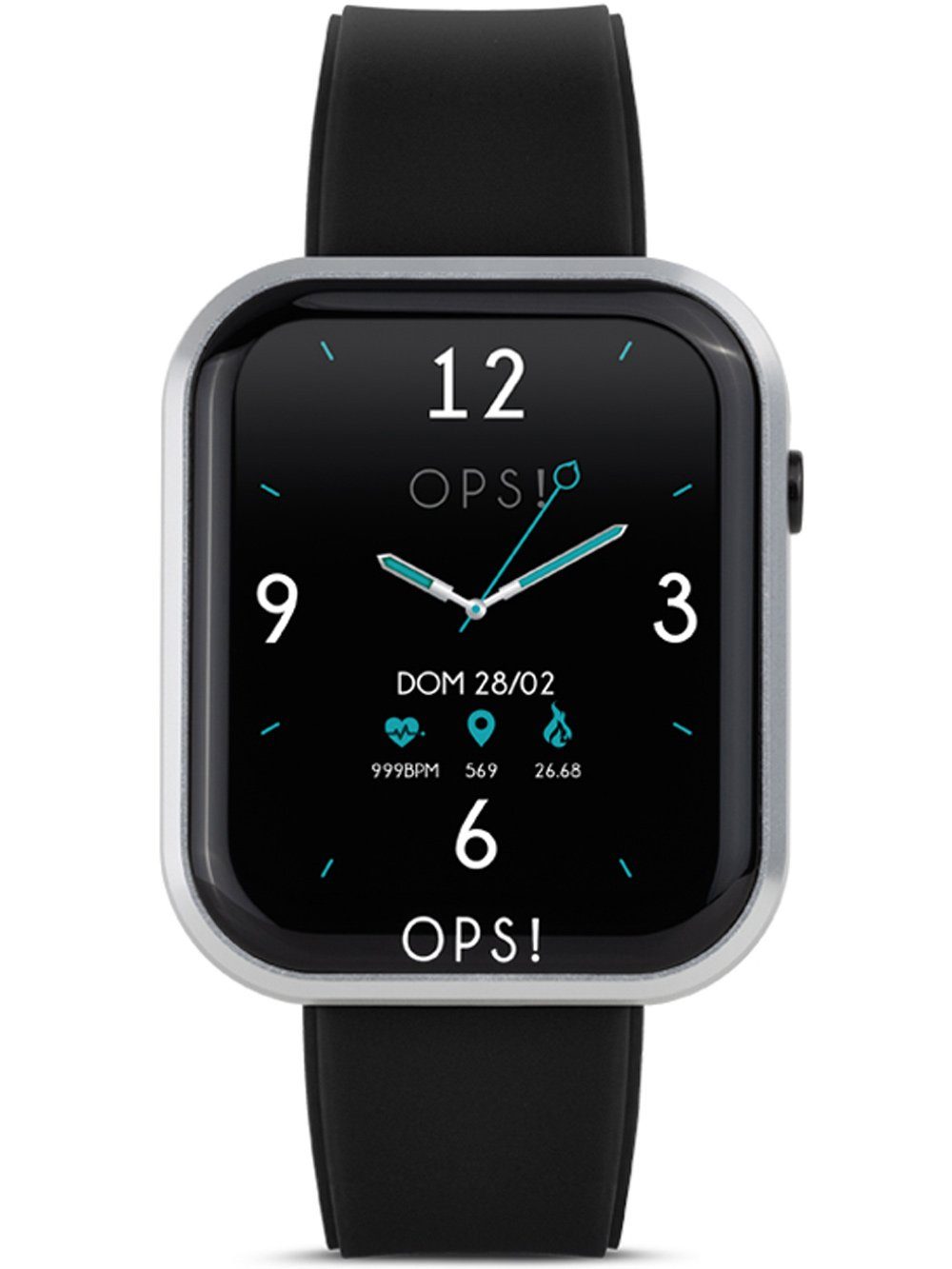 38mm Smartwatch OPS! OPSSW-10 Unisex Quarzuhr Call Uhr OPS!SMART OBJECTS