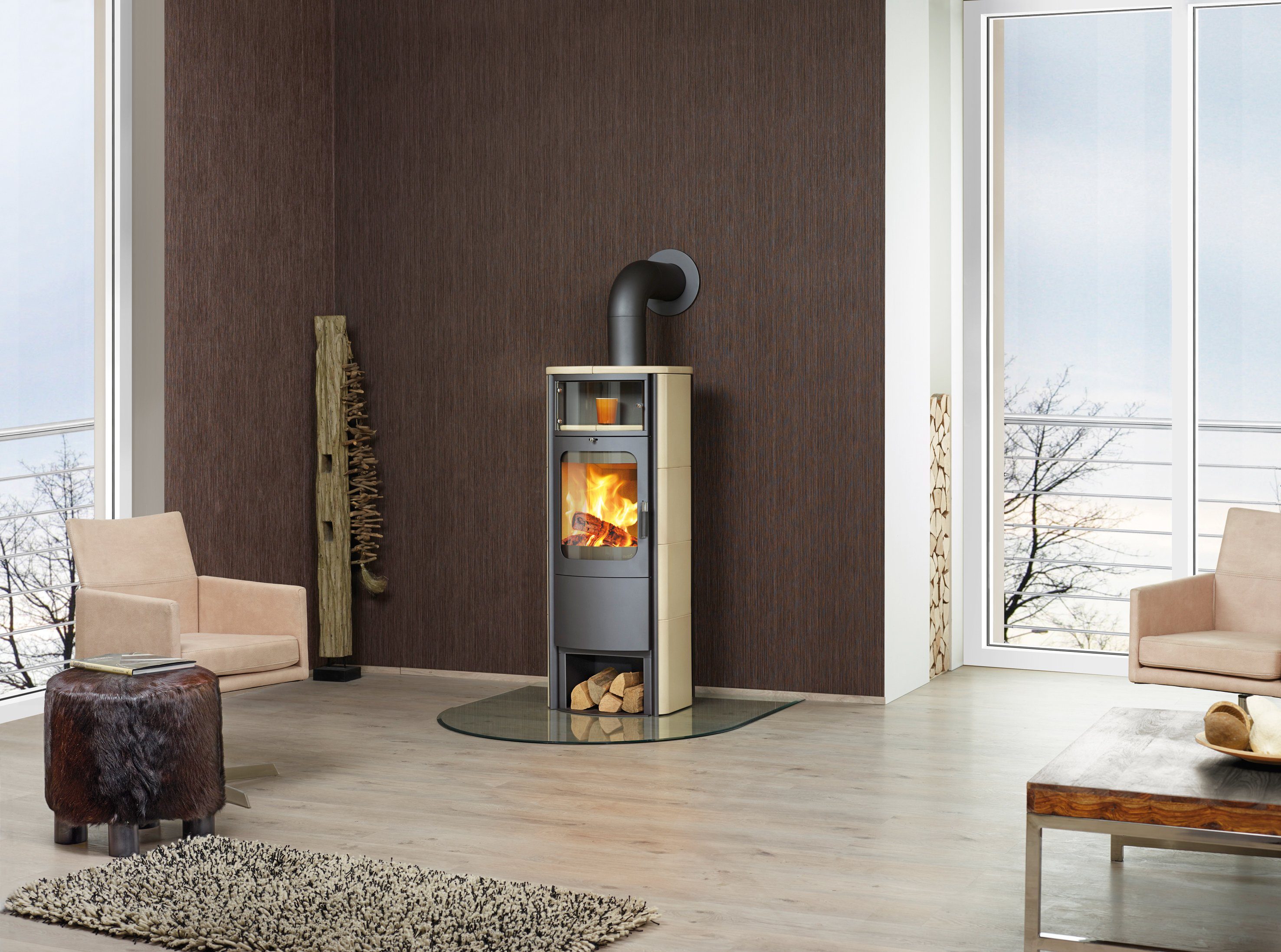 HARK Kaminofen »Opera B Grande«, 5 kW, Dauerbrand
