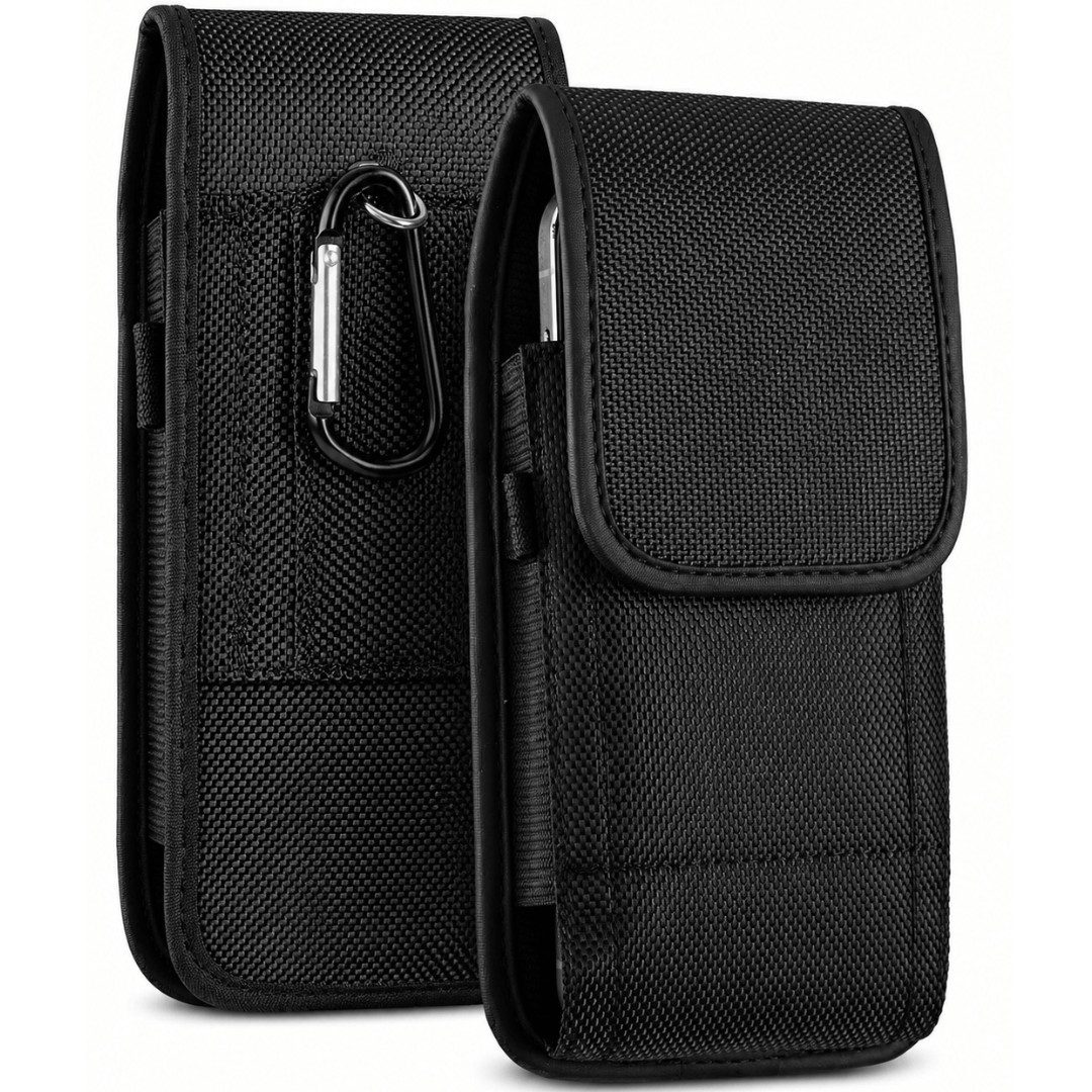 Almuro Smartphone-Hülle für Xiaomi Poco M8 Pro Schutzhülle Handytasche Gürteltasche Case 6,83 Zoll, integrierter Karabiner Haken, Rundumschutz