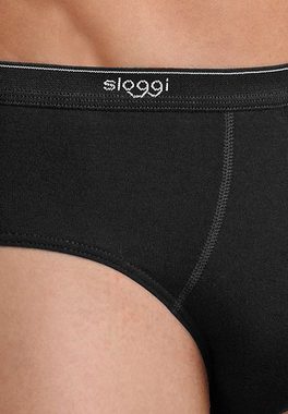 sloggi Slip 4er Pack Basic (Spar-Set, 4-St) Midi Slip / Unterhose - Baumwolle - Ohne Eingriff -