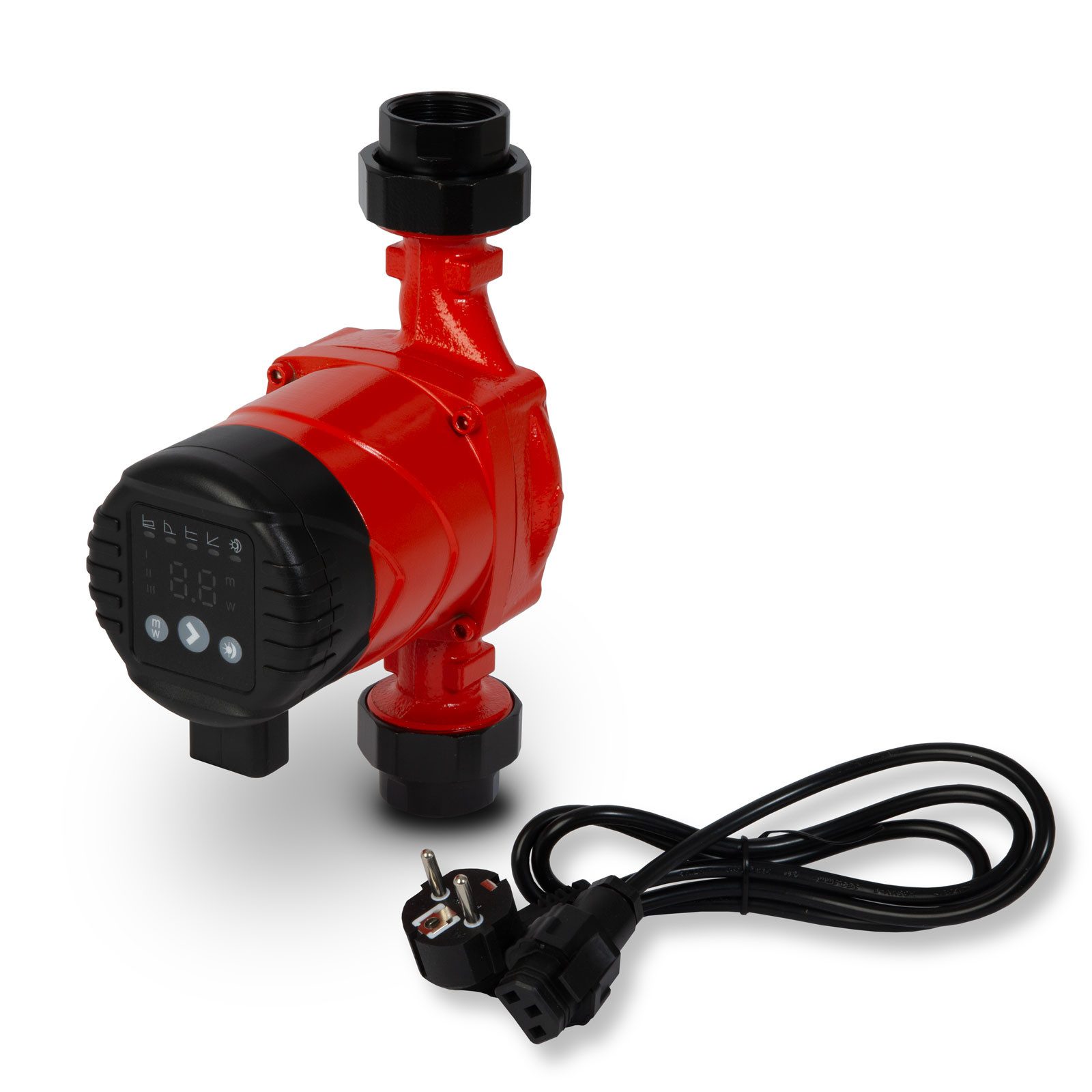 EBERTH Umwälzpumpe Umwälzpumpe Heizungspumpe Zirkulationspumpe, 45W, 52 l/m günstig online kaufen