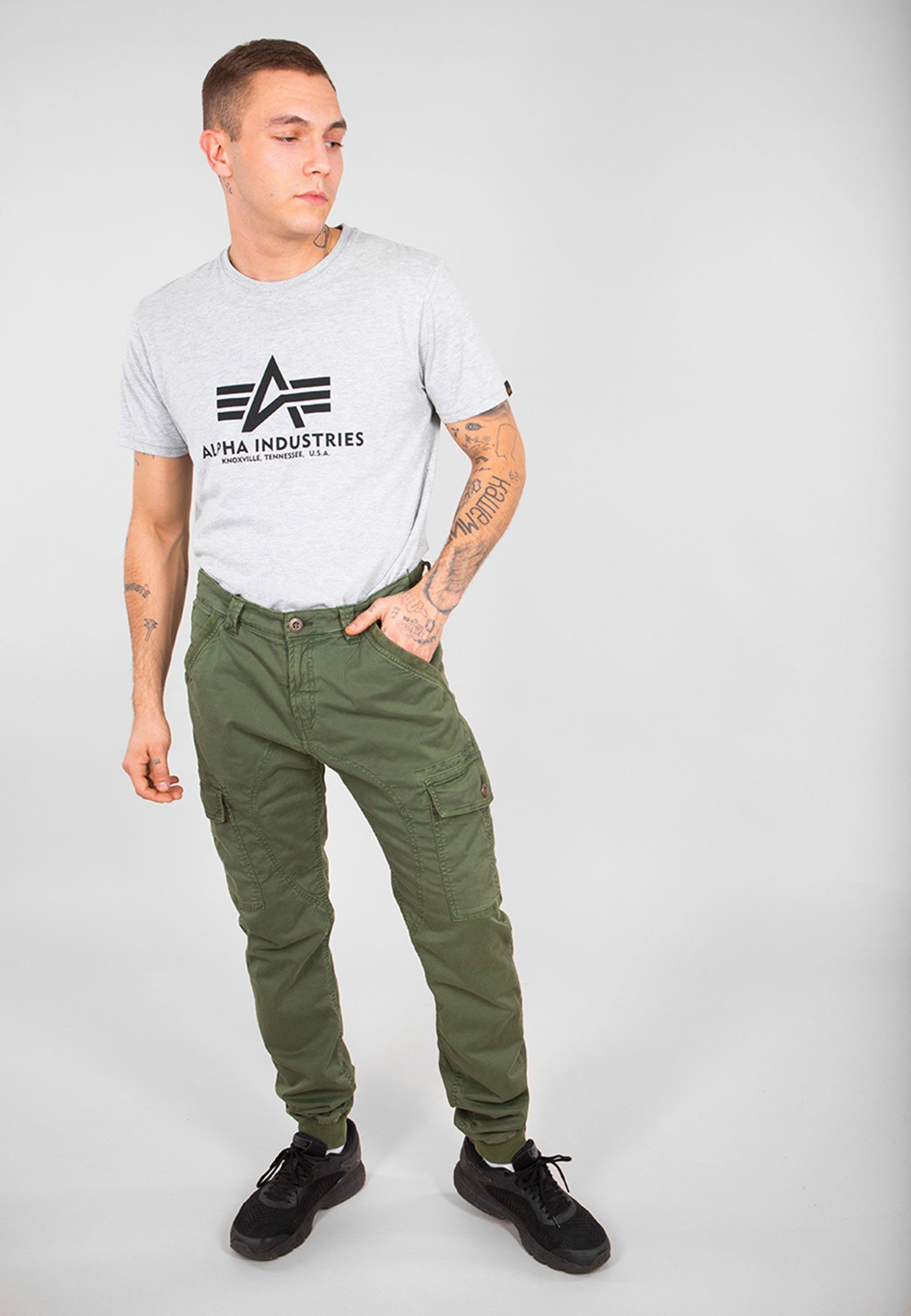 Alpha Industries Cargohose Alpha Industries Herren Cargohose Spark, 2  Einschubtaschen, 2 Gesäßtaschen, 2 Cargotaschen