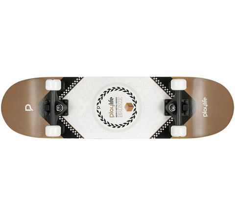 Playlife Skateboard Heavy Metal Bronze