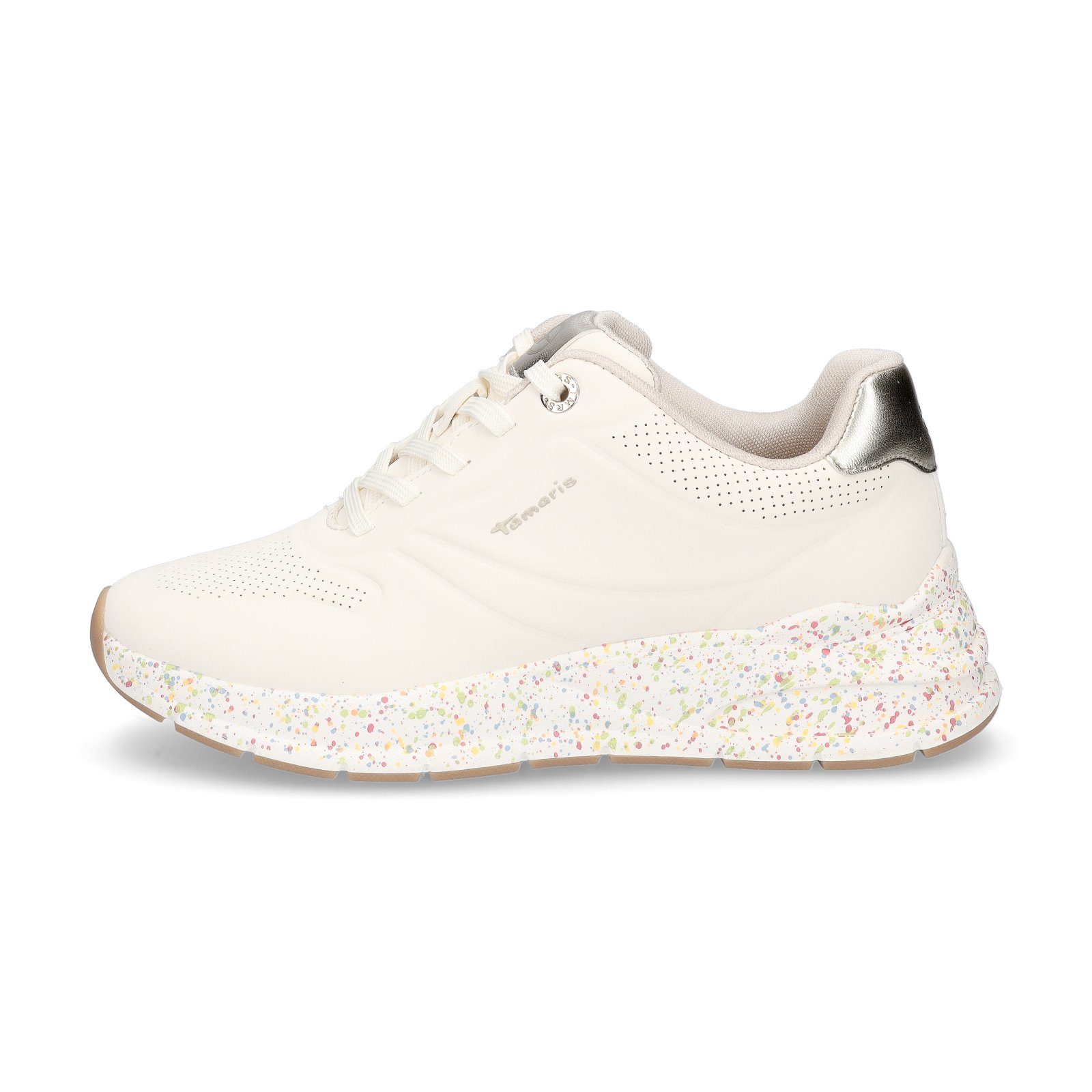 Tamaris Tamaris Damen Sneaker beige gold günstig online kaufen
