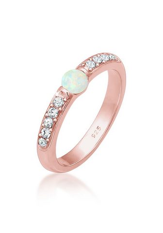 ELLI Кольцо »Opal Swarovski® Kris...