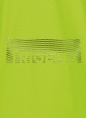 Trigema Trainingsjacke TRIGEMA Praktische Sportjacke aus Microfaser (1-St)