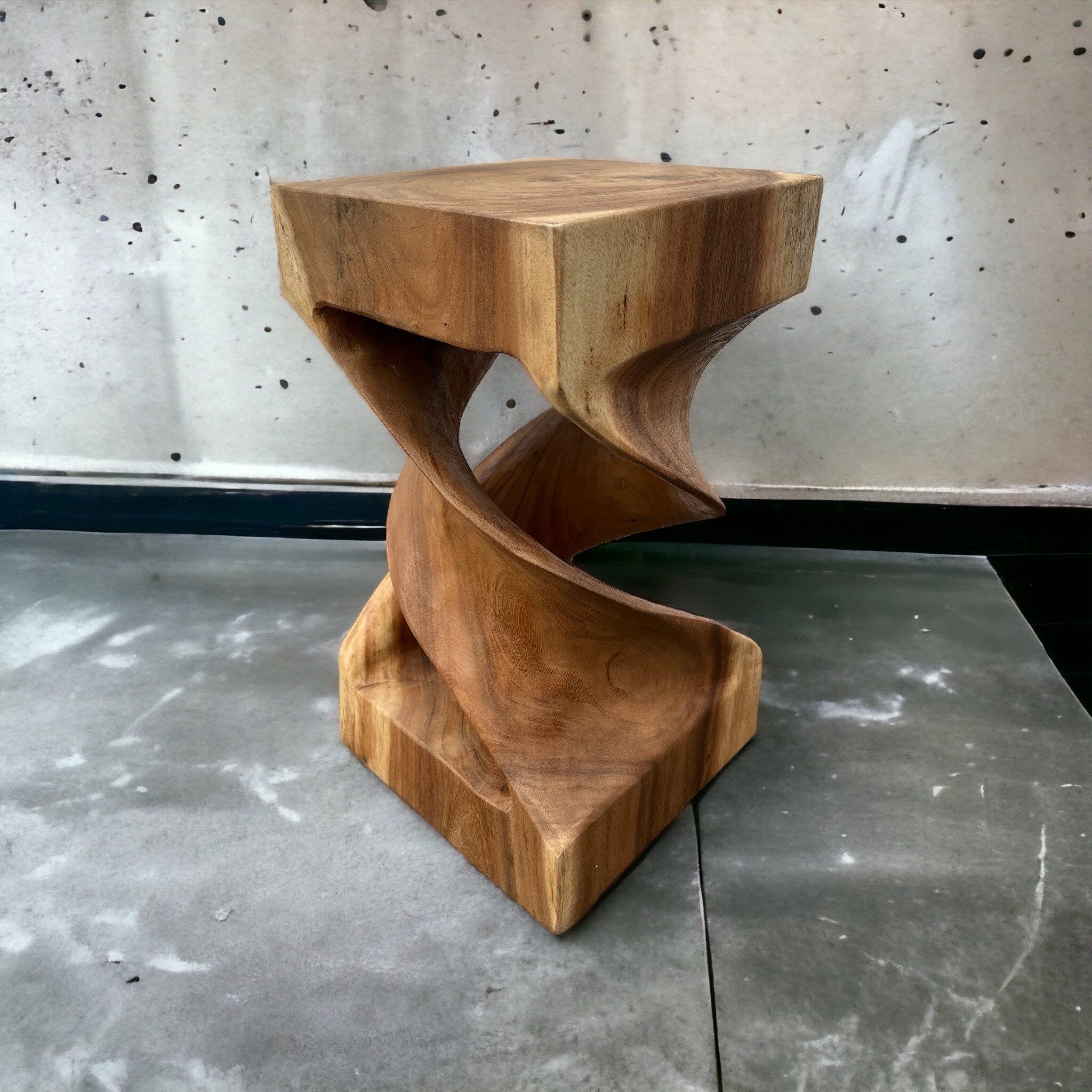 FaHome Beistelltisch Holz Beistelltisch - Holzhocker günstig online kaufen