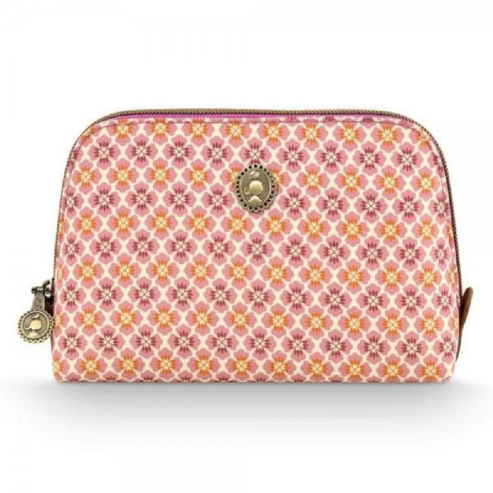 PiP Studio Reisebehälter Kosmetiktasche Necessaire Coby Moja Pink (S)