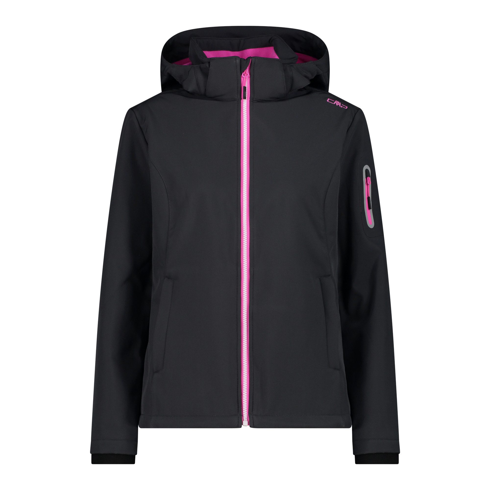 Softshelljacke CMP Damen Softshelljacke Woman Jacket Zip Hood 39A5006