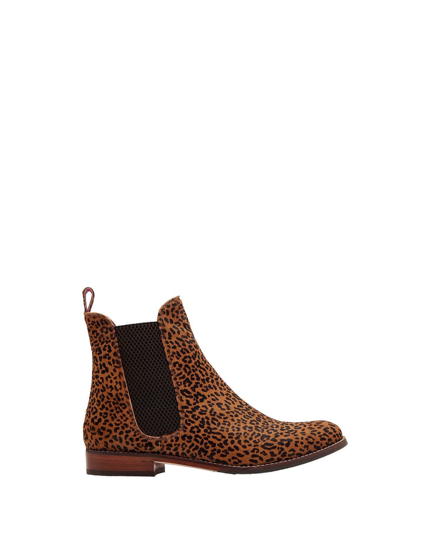 joules tan leopard boots