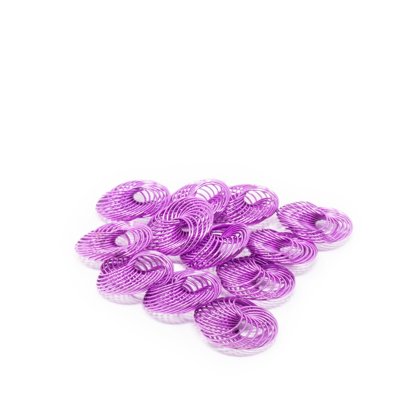 H & R GmbH Draht Drahträder lavendel - 25 - 25,00 mm 12 Stück
