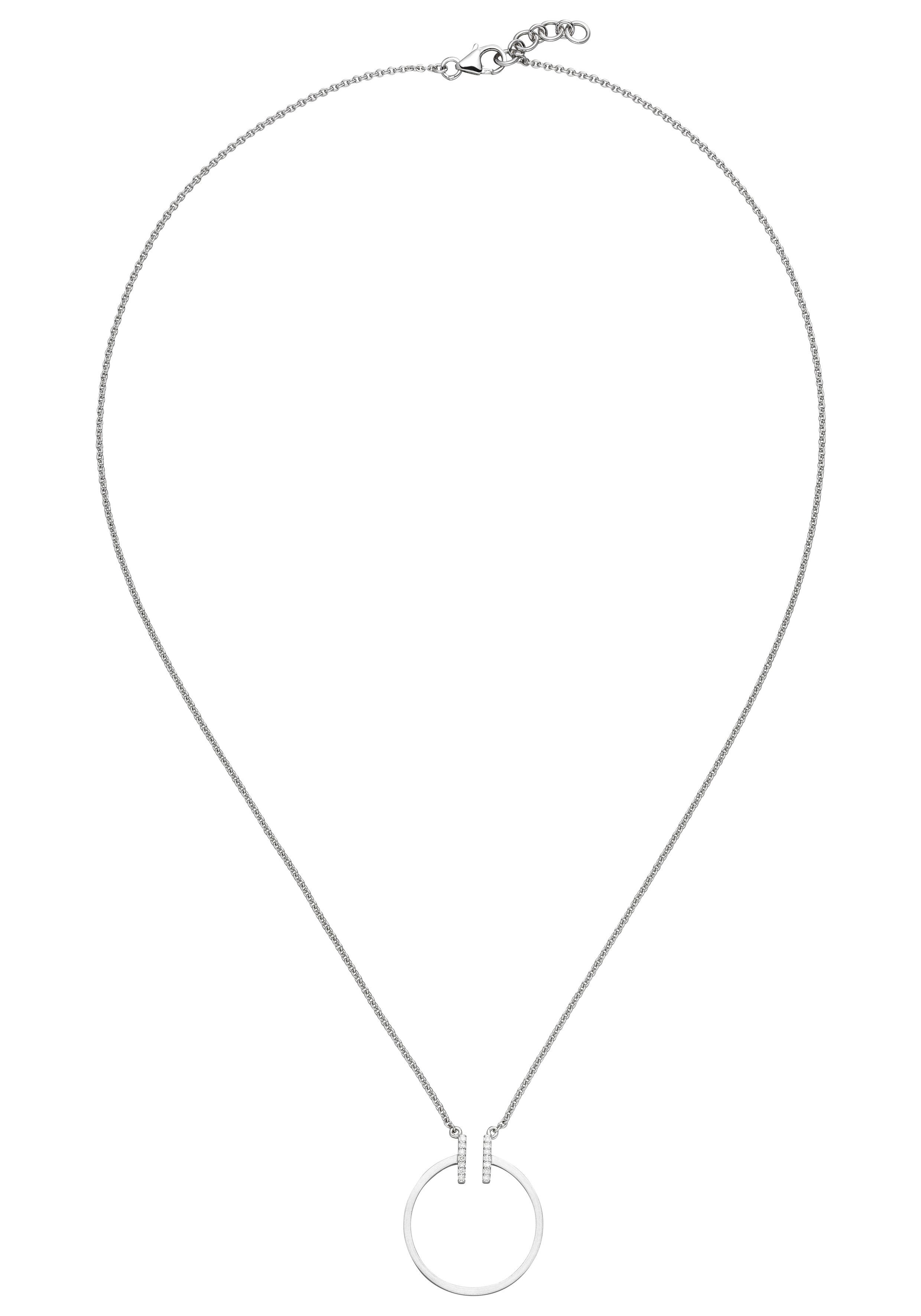 JOBO Kette mit Anhänger, 585 Weißgold ...