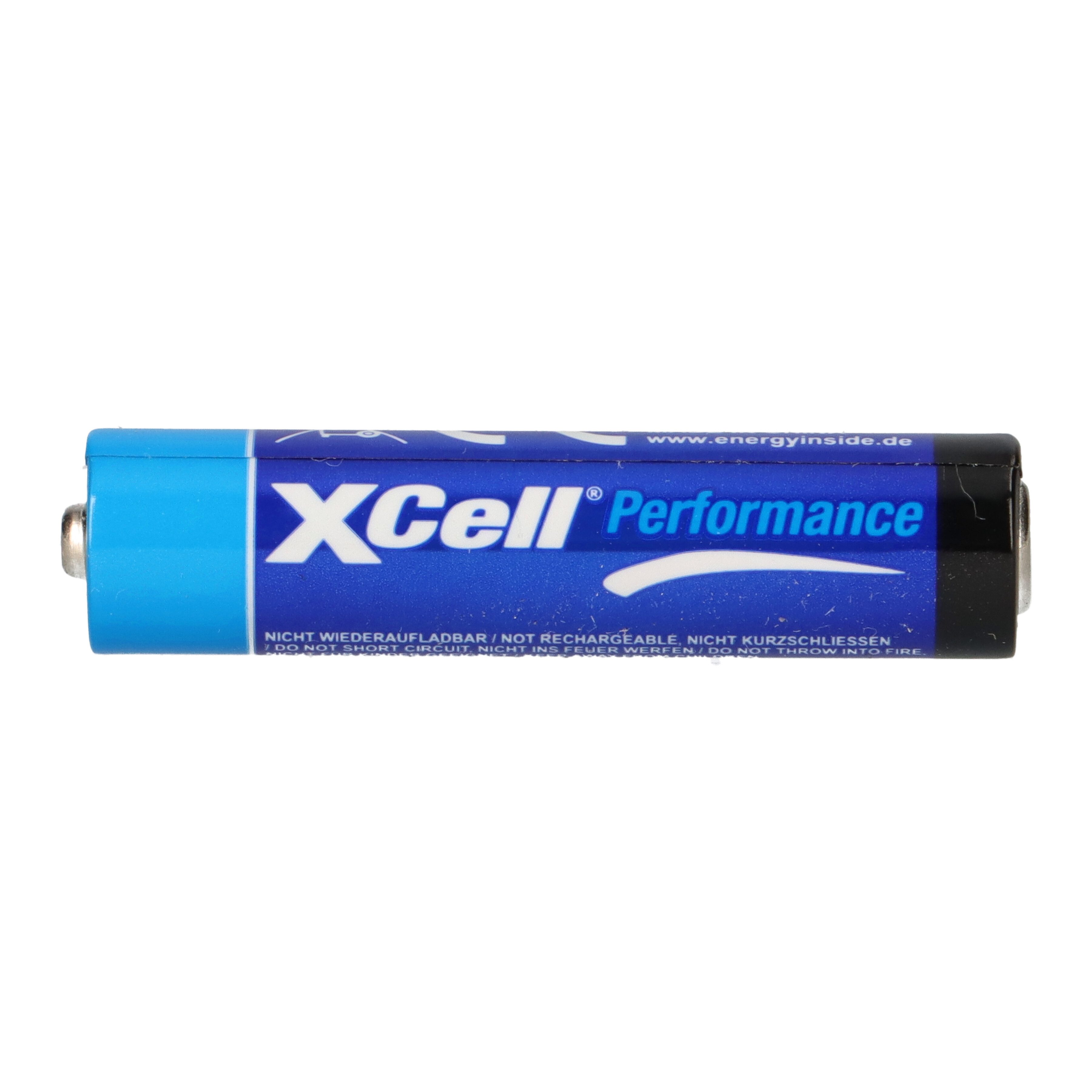 XCell XCell Performance 1,5V LR03 AAA Batterie AlMn 12er Blister Akku
